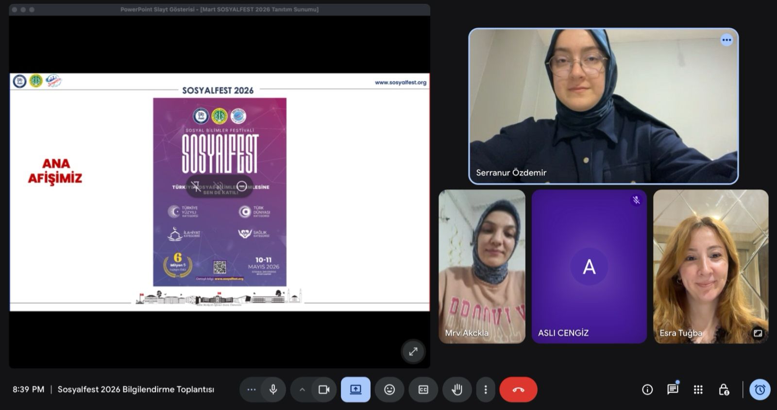 SOSYALFEST 2026 Tanıtım Toplantısı Gerçekleştirildi